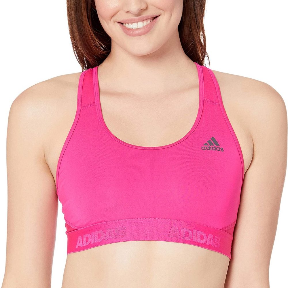 💘🆕️Adidas size Large Pink Racer Top